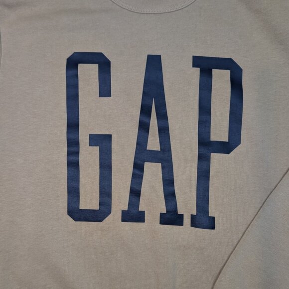 GAP Men's Small Beige Crewneck Sweatshirt - Picture 6 of 13